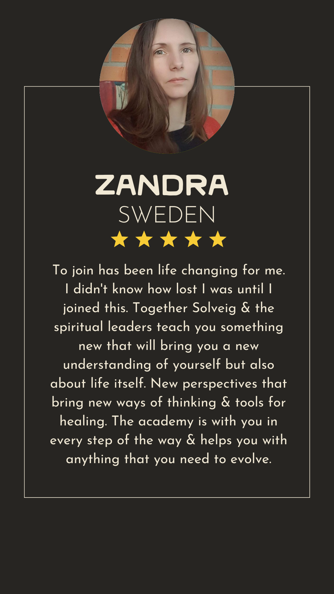 Zandra explaining how the mayan wisdom project changed her life.