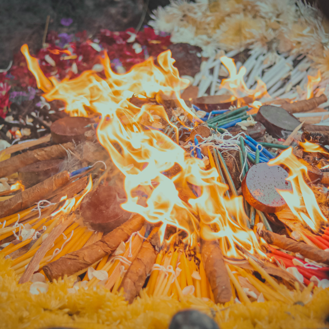 The essence of fire in Mayan tradition