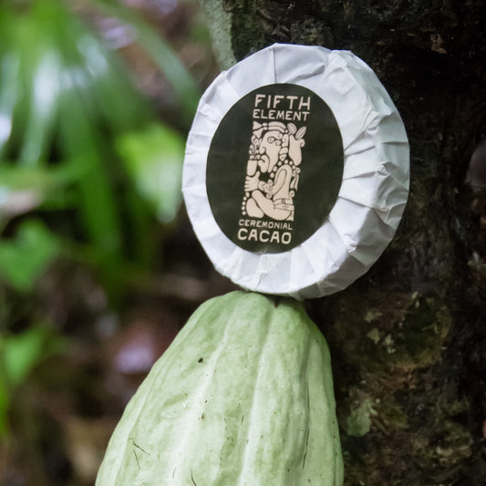 Fifth Element Lanquin Cacao - Our NEW 100% Hand-Made Ceremonial Cacao Paste